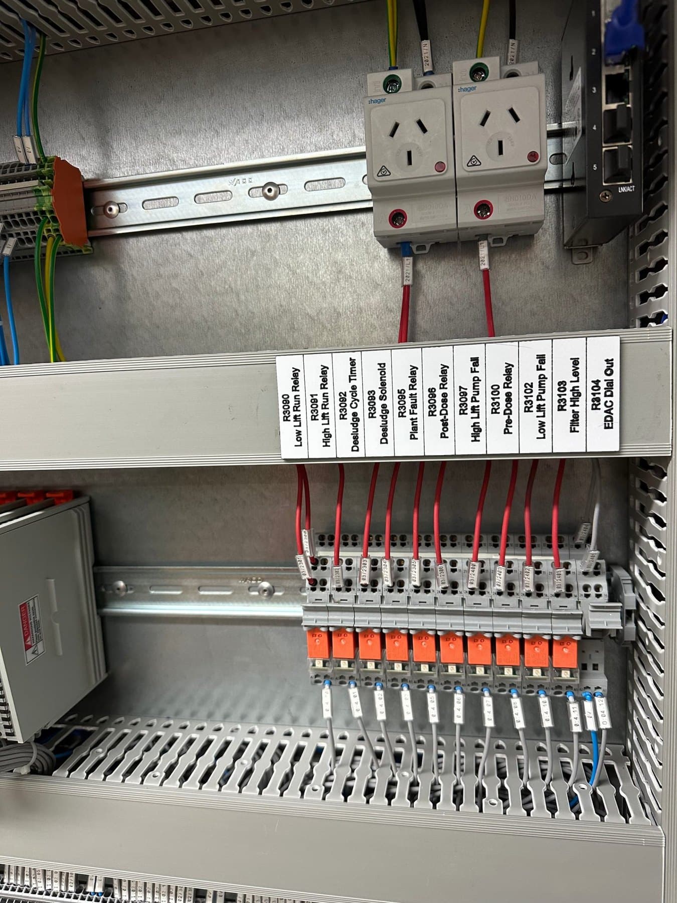 Upgraded control equipment at the Mathoura water treatment plant